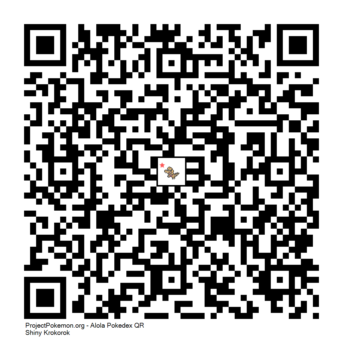 Cdigo QR de Krokorok variocolor